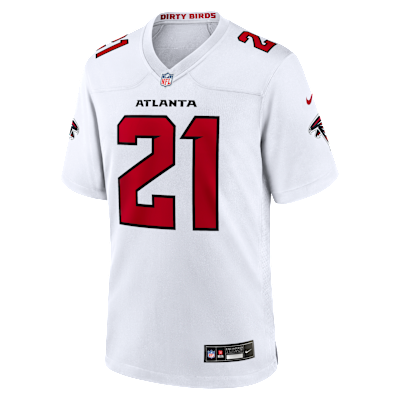 Deion Sanders Atlanta Falcons Retired Men's Nike NFL Game Jersey